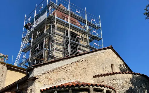 Eglise, R&eacute;fection des toitures