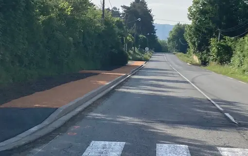 Chabot, mise en s&eacute;curit&eacute; traverse et abribus