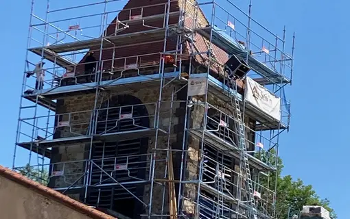 Eglise, R&eacute;fection des toitures